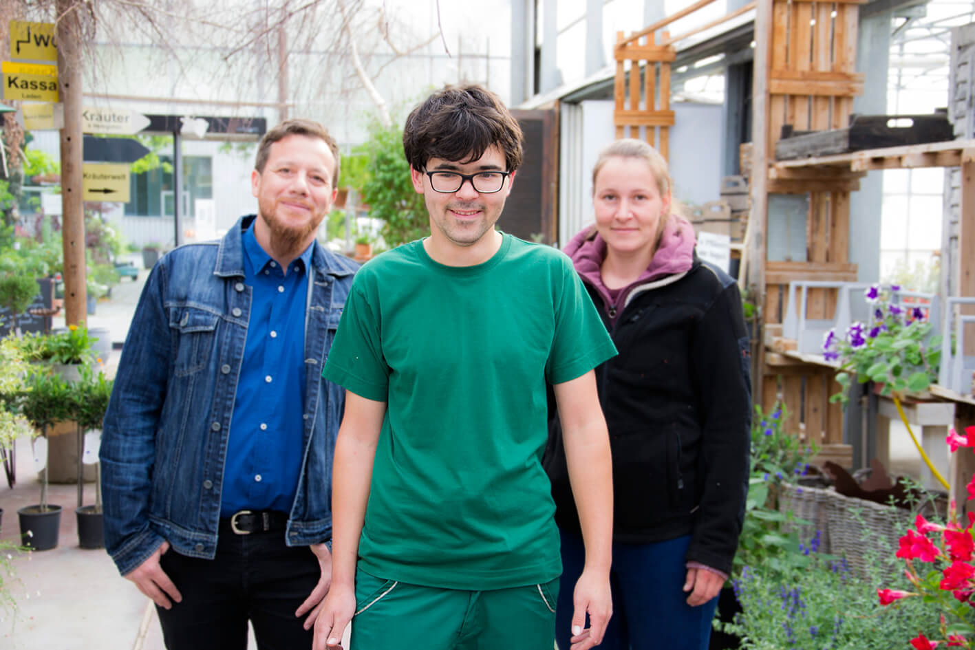 Berufsintegrationsprojekte - Ausbildung in der Gärtnerei