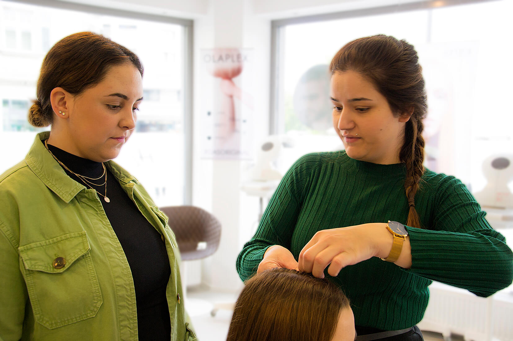 Berufsausbildungsassistenz - Frisör